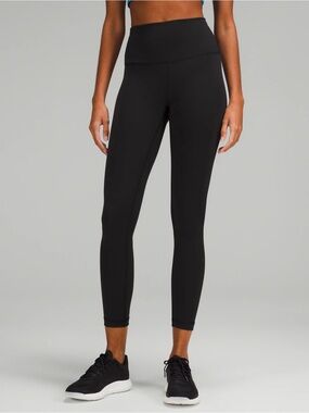 Lululemon Wunder Train High-Rise Tight 25" Black Size 4